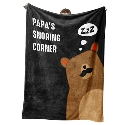  Regalos de papá, manta de esquina para ronquidos de papá, Navidad, regalo de cumpleaños para  Foto 1 de 4
