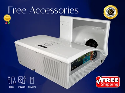 Interactive UST 4K DLP Projector for Education & Meeting Rooms 3100 Lumens w/Kit - Image 1 of 4