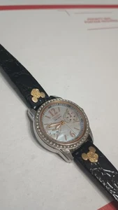 CITIZEN ECO DRIVE LADIES MOTHER OF PEARL DOUBLE DATE 8635 - Picture 1 of 11
