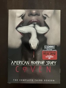 American Horror Story COVEN/Complete Third Season DVD/Kathy Bates/Jessica Lange - Picture 1 of 10