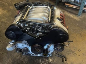 Engine ID BFM 2003 2004 2005 2006 AUDI A8 4.2L Gasoline Motor 8 Cylinder 80K Mil - Picture 1 of 10