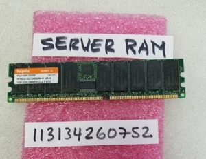 1GB PC DDR1 DDR PC2100R DDR-266 2100 266 184PIN RDIMM Dual Rank 2RX4 64X4 - Picture 1 of 1