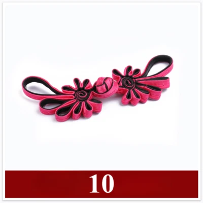 10X Chinese Ethnic Frog Buttons DIY Cheongsam Buttons Clothing Sewing Accessory - Image 1 of 4