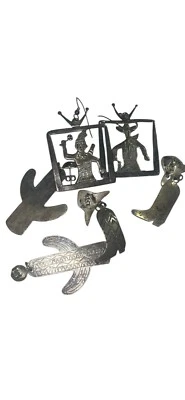 Lote Botas Pendientes Pierce Indio Vaquero Grande 2” PAJ Tailandia Esterlina .925 Foto 1 de 4