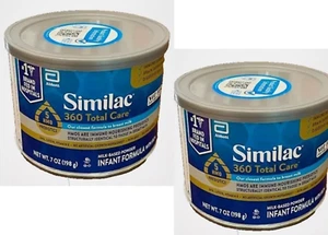 2pk Similac 360 Total Care Closest Formula to Breast Milk 7 oz (EXPIRE NOV 2025) - Picture 1 of 2