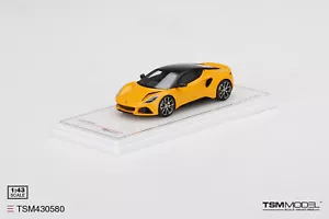 LOTUS EMIRA HETHEL YELLOW - TRUE SCALE MINIATURES TSM430580 1/43 - Picture 1 of 4