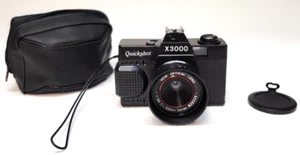 X3000 Quickshot Point & Shoot Filmkamera optisches Objektiv 35 mm mit Etui Vintage - Bild 1 von 5