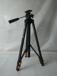 Photo Tripod Velbon Tracer 300 Plus Zipper Case EUC sturdy Tripod Travel - Picture 1 of 7