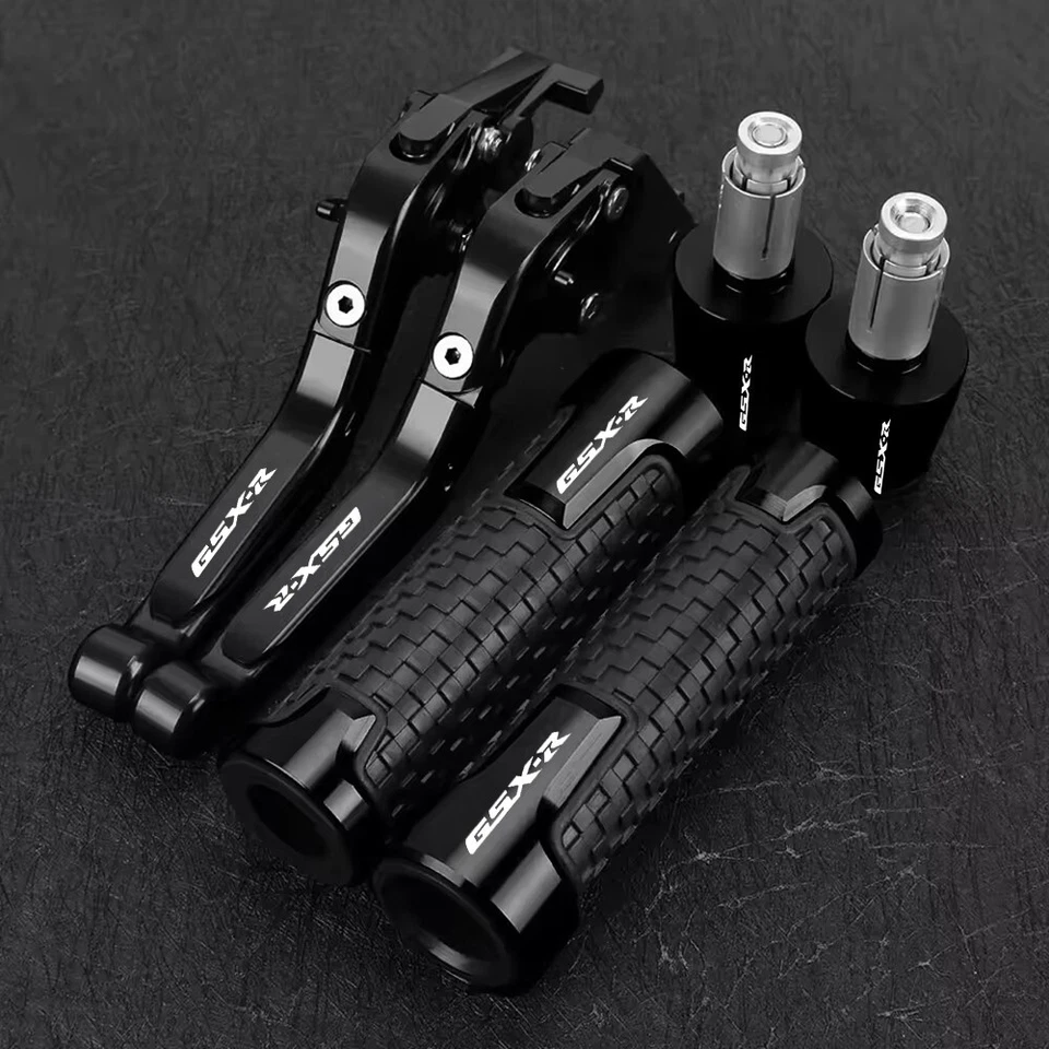 For Suzuki GSXR600 GSXR750 GSXR1000 GSX-R Brake Clutch Levers Handle Grip Ends - Image 1 of 4