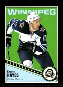 2019-20 O-Pee-Chee #497 Kevin Hayes Winnipeg Jets Retro Black Border Hockey Card - Picture 1 of 2