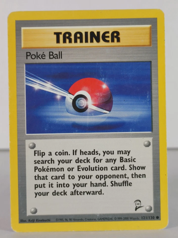 Poké Ball - Base Set 2 - 121/130 - singles - Pokemon TCG - C - Image 1 of 1