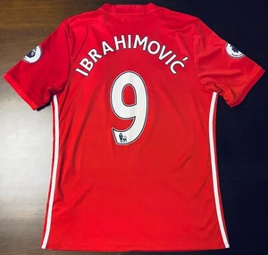 2016-2017 - Hype Manchester United FC Home Soccer Jersey - Ibrahimovic - M - Picture 1 of 17