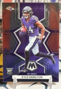 Tarjeta de novato base de Kyle Hamilton #288 2022 de los Baltimore Ravens - Imagen 1 de 2