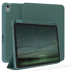 Smart Cover für Apple iPad Air 4 / Air 5 Hülle Stifthalterung Grün - Bild 1 von 7