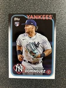 2024 Topps Baseball Complete Set Variation SP Jasson Dominguez RC #60 QTY AVAIL - Picture 1 of 1