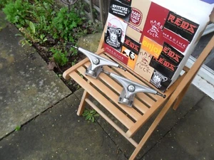 ROAD RIDER LONGBOARD TRUCKS 7" hanger🤣ONE MAN BAND & UK EBAYER FOR 20 YEARS - Picture 1 of 9