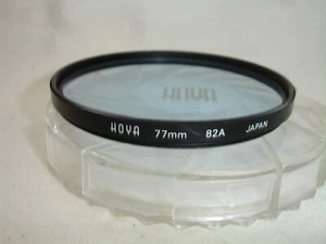 HOYA 77mm  82A - Color conversion / light blue color  filter - Picture 1 of 2