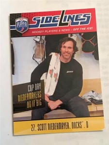  2009-10 Be A Player Sidelines #S51 Scott Niedermayer