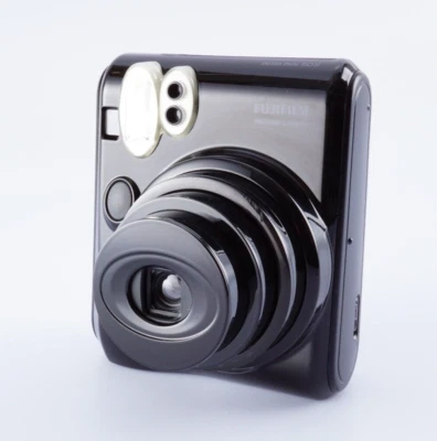 EX FUJIFILM Instax mini 50S Instant Print Camera Piano Black From JAPAN - Image 1 of 4