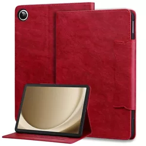 Leather Case Cover For Samsung Galaxy Tab S9/S9 FE S8 S7 Plus A9+ A8 Tablet Case - Picture 1 of 45