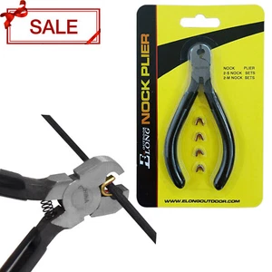 Archery Pliers Bowstring Nocking Points Brass Buckle Clip Protective Accessories - Picture 1 of 5