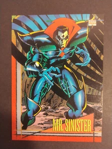 Skybox Trading Card Mr. Sinister #34 Marvel Super Villians 1993 LP - Picture 1 of 2