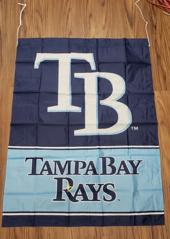 Tampa Bay Rays Flag Size 36"×47" (3ft x 4ft) *New in bag* (save when u buy more) Cover