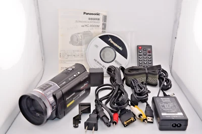 Panasonic HC-X900M Full HD 3MOS Camcorder Japanese Only Tested Working Video Kit - Image 1 of 4