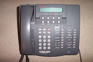 Avaya 6416D+M 700276017 Business Phone Telephone 2 Line Display - Photo 1/1