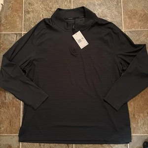 Nike Dri-FIT ADV Vapor  Golf Top, Black/Dark Smoke Grey, DH0982-010 XXL - Picture 1 of 3
