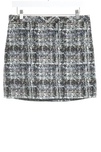 J.CREW Falda de tubo Mujeres Falda Talla EU 36 negro-blanco-azul celeste - Imagen 1 de 5