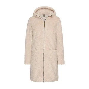 Camel active Damen Teddy Mantel creme beige 6R02 310270 21 almond  - Picture 1 of 4