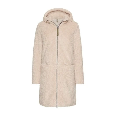 Camel active Damen Teddy Mantel creme beige 6R02 310270 21 almond  - Bild 1 von 4