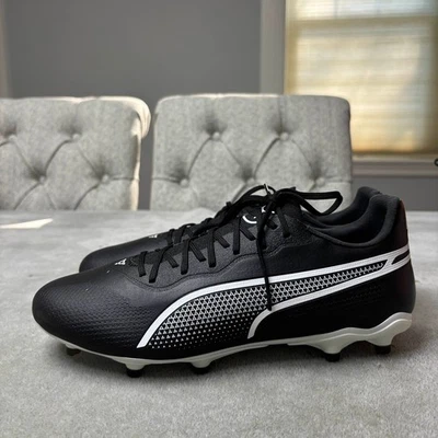 PUMA King Pro FG AG Soccer Cleats Men's Size 8.5 Eclipse Pack Black Boots - Image 1 of 4