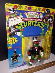 Teenage Mutant NInja Turtles TMNT 1989 Playmates Birthday Raph the Magnificent - Picture 1 of 10