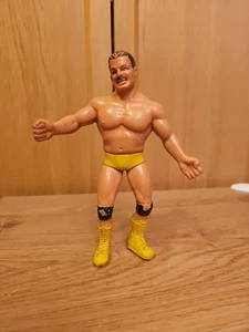 WWF LJN ☆ BRIAN BLAIR Killer Bees No Stripes Variante Vintage Wrestling Figur - Bild 1 von 2