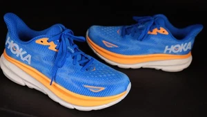 Hoka One One Clifton 9 Running Shoes Men’s Sz 10 (D) - Blue - 1127895 CSAA - - Picture 1 of 11