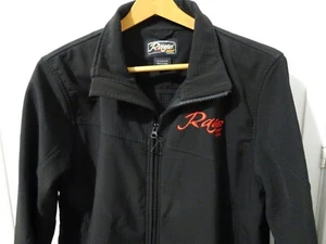 Rage SlipCam Broadheads Men Jacket Small S Black Quilted Fleece Hunt Arrow Zip - Picture 1 of 9
