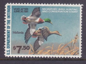 US RW47 MNH $7.50 Mallards Duck Hunting Stamp - Picture 1 of 1