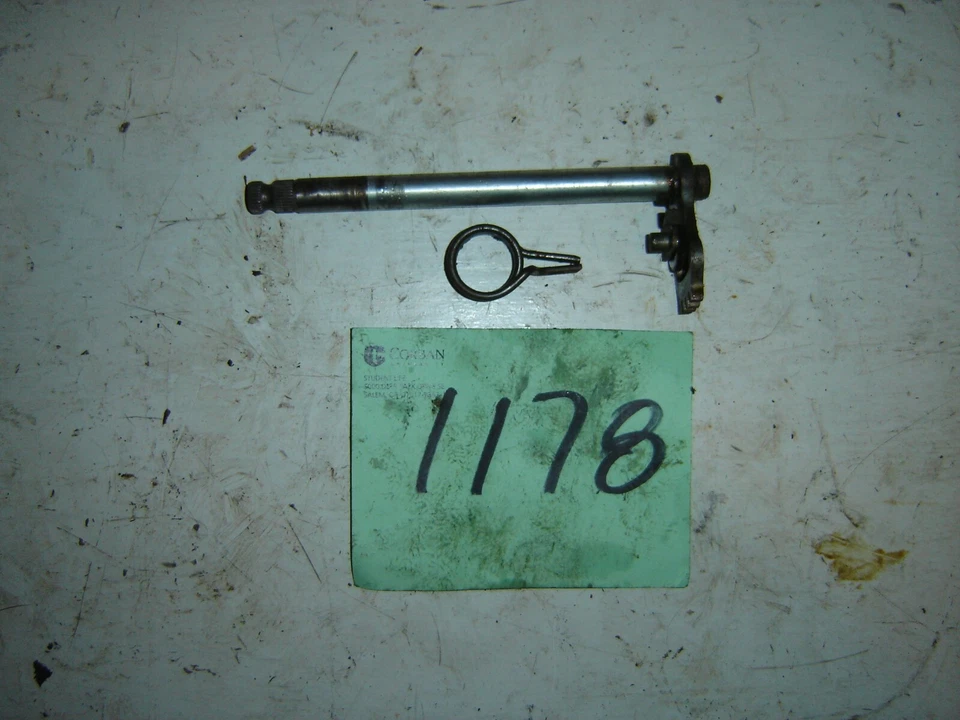 HONDA MR175 MR 175 ELSINORE EJE DE CAMBIO Y RESORTE 1975 1976 1977 Foto 1 de 1