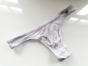 Aussiebum Slick White Weiß Thong String Tanga L Large Underwear gay interest