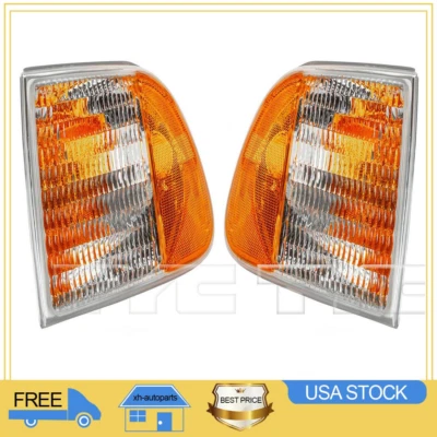 Conjunto de luz de estacionamiento/señal de giro delantera TYC 2x para Ford F-150 1997-1997 Foto 1 de 4