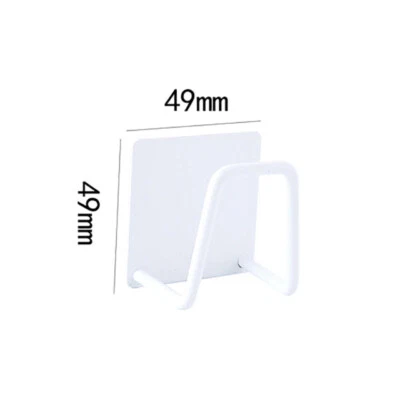 Kitchen Sponges Holder Adhesive Strong Wall Hanger Hook Stainless Steel Holder - Image 1 of 4