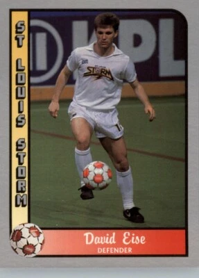1990-91 Pacific MSL MISL  NASL NPSL - St Louis Storm  - #40 David Eise - Image 1 of 2