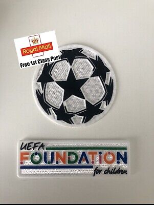 Uefa Champions League Football Shirt Patch Badge Set. • 4.99£