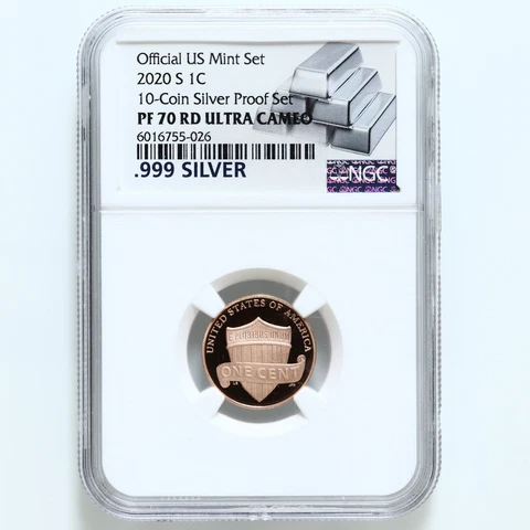2020 S Lincoln Shield Cent NGC PF 70 RD Ultra Cameo Proof Penny See Pics A034 Cover