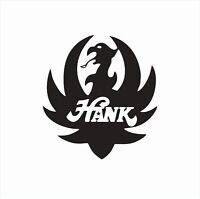 premium vinyl outdoor weather resistant Hank 3 decal Available in all colors