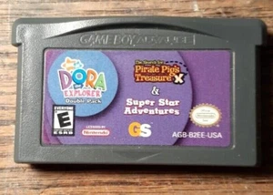 Dora The Explorer Double Pirate Pig’s + Super Star Adventures Game Boy Advance - Bild 1 von 1