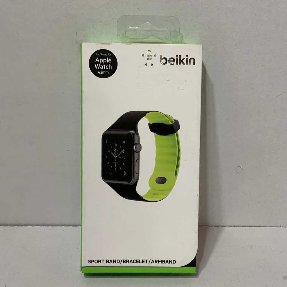 Belkin - F8W730BTC03 - Belkin Smartwatch Band - Citron Green - Silicon
