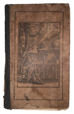 1832, FRAKTUR BOOKPLATE, PA GERMAN, HOCH-DEUTSCHES REFORMIRTES ABC, SCHOOL BOOK - Image 1 of 4